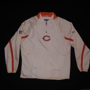 Reebok Chicago Bears polyester windbreaker